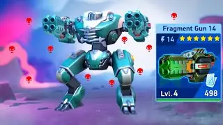 Don't Underestimate Power of Common Paragon & Fragment Gun 14 - Mech Arena