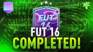FUT 16 SBC Completed - Tips & Cheap Method - Fifa 22