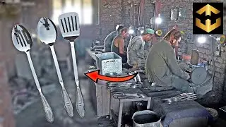 How to Cooking Spoons Set are made in Factory Process