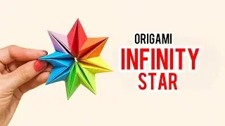 Easy Origami Infinity Star &ndash; Relaxing Brain Break Idea 🌟