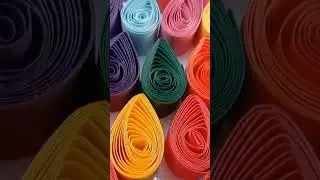 How to Make a Simple and Cute Quilling Doll/   #shorts #ytshorts #youtubeshorts #AritrascraftGallery