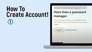 How to Create Account on 1 Password [easy]