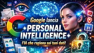 Google lancia Personal Intelligence, l&rsquo;IA che ragiona sui tuoi dati.