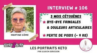 Portrait #Keto de Martine Côme : seulement 3 mois pour d'excellents résultats en régime cétogène