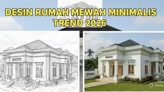 DESAIN RUMAH MEWAH MINIMALIS TREND 2026.