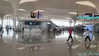 WALK TOUR |  Hangzhou Xiaoshan International Airport 🛫 | MASSIVE CHANGES