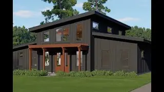 Modern Barndominium House Plan (2583 Sq Ft) &ndash; Spacious Layout, Rustic Style & Open Living