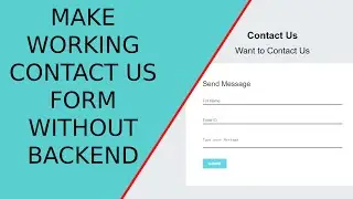 How to Send form to Gmail using JavaScript | Deeptam Research Foundation