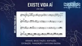 Existe Vida A&iacute; - Jess&eacute; Aguiar 🎺Partitura Trompete, Trombone, Violino, Viola, Cello, Cifra🎼