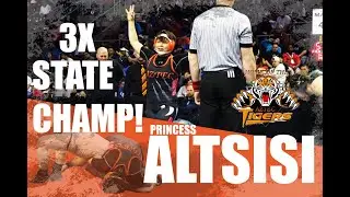 Princess Altsisi is a 3x State Champ! 2022 NMAA Girls State Wrestling Championships