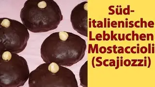 D-036 S&uuml;ditalienische Lebkuchen (Mostaccioli, Scajiozzi) [engl. closed captions]