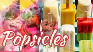 Fruit Popsicles l Color Full Pops l Easy Popsicle Recipe | How to Make Homemade Popsicles l Yummy