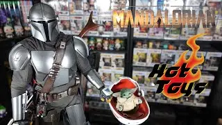 Hot Toys - The Mandalorian and Grogu 1/4 Scale Deluxe Figure Unbox and Review