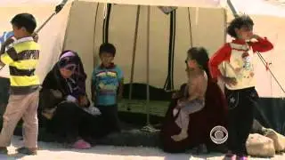 Refugee camps strain resources on Jordan-Syria border