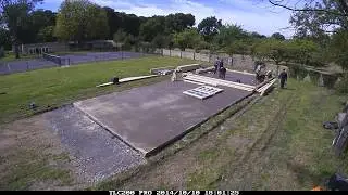 TimeLapse / Zeitraffer der Holzgarage 6x6 | www.pineca.de®