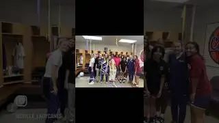 Cartersville High School Lady Canes Basketball. Class Of 2023! 💜💛💜🌪🏀