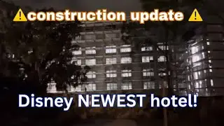 Disney&rsquo;s NEWEST Hotel Lakeshore Lodge Construction Update August 2025| Walt Disney World