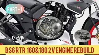 Engine Rebuild Guide : TVS Apache RTR 180/160 2V