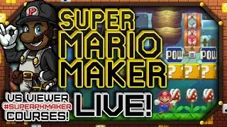 [LIVESTREAM] #SuperPKMaker || PKSparkxx Plays Viewer Super Mario Maker Courses! (11/13/16)