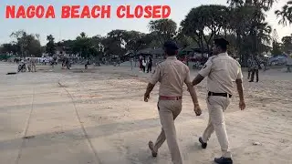 Diu Nagoa Beach upar Police duty.#shakilkashmani #yesdiusamachar #news