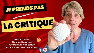 👍 UNE ASTUCE POUR NE PAS &Ecirc;TRE BLESS&Eacute; PAR LA CRITIQUE