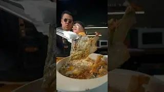 Best Salmon Deep Fried With My Son #food #cooking #shorts #trending #funny