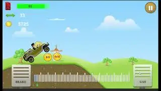 Madhill Racing 2D Gameplay | Mountain Racing Game Unity | BlenderUnity