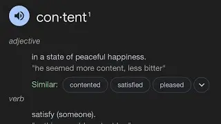 &ldquo;Content&rdquo; &ldquo;Contentment&rdquo; New Testament Reasons To Search For Contentment In Life. #wordstudy #jesus