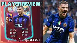 THE TANK! 😎 88 RULEBREAKERS DZEKO PLAYER REVIEW! FIFA 23 ULTIMATE TEAM