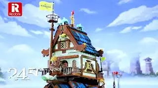 Unboxing the Reobrix European Century Fishing Store | Model No. 66007