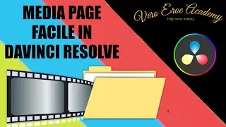 DAVINCI RESOLVE ITA - MEDIA PAGE FACILE