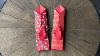 【簡単】箸袋で作る鶴の折り方｜1枚折り・おもてなしに使える