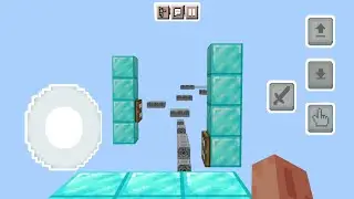 How to Parkour in MCPE with NEW Touch Controls