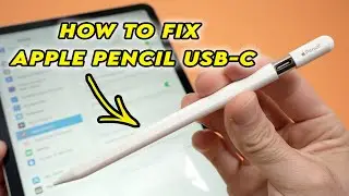 Как исправить неработающий USB-C-порт Apple Pencil