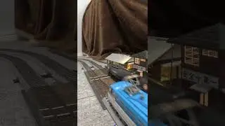 Hoscale ジオラマ詰所 EF66 EF510 タキ 【大阪ジェイモデリング】【GoPro】【ショート】 part 3   028