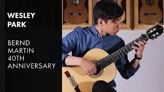 Jesu Joy of Man's Desiring - Wesley Park plays Bernd Martin 40th Anniversary