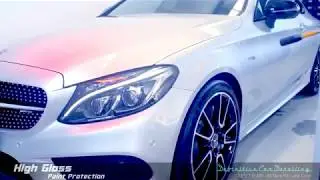 Mercedes AMG C43 Iridium Silver Definitive Sydney Liquid Glass Ceramic Coating High Gloss Paint Prot