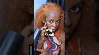 Tutorial on how to reinstall used frontal wig. #wig #wiginstall #wigtutorial