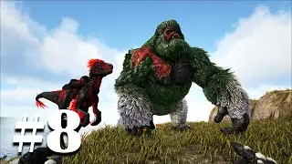 ARK: Pyria Mythos Evolved | MODDED Series - Alpha Small Megapithecus & Alpha Scarred Raptor [EP8]