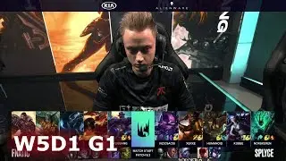 Fnatic vs Splyce | Week 5 Day 1 of S9 LEC Spring 2019 | FNC vs SPY W5D1