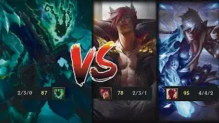 1v2 Thresh top vs Sett + Lee Sin