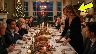 Weinend unterschreibt sie die Scheidung an Weihnachten – niemand weiß, ihr Vater ist Milliardär