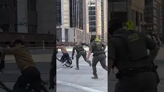 Ice Agents in Chicago Chased A Bicyclist & Failed