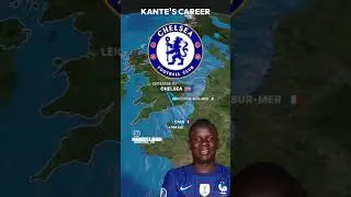 NGOLO KANTE'S CAREER 🇫🇷 🏴󠁧󠁢󠁥󠁮󠁧󠁿 🇸🇦 #madridistamania #football #chelsea