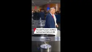 Donald Trump's own staffers behind tech fails at UN, investigation finds