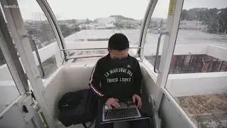 Amusement park offers rides as workspaces