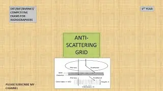 ANTI- SCATTERING GRID, 1ST YEAR, DRT/BRT/BVRMIT/COMPETITIVE EXAMS FOR RADIOGRAPHERS