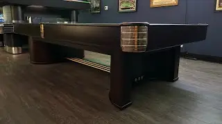 Donald Deskey Designed Brunswick Paramount 10FT Pool Table - Fully Restored - CHIEF BILLIARDS