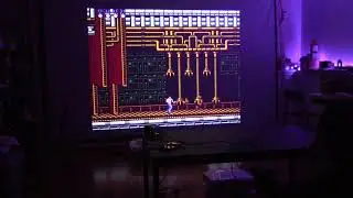 Projector Test-run with NES Contra