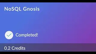 NoSQL Gnosis Assessment (0.2 Credits) || Fresco Play